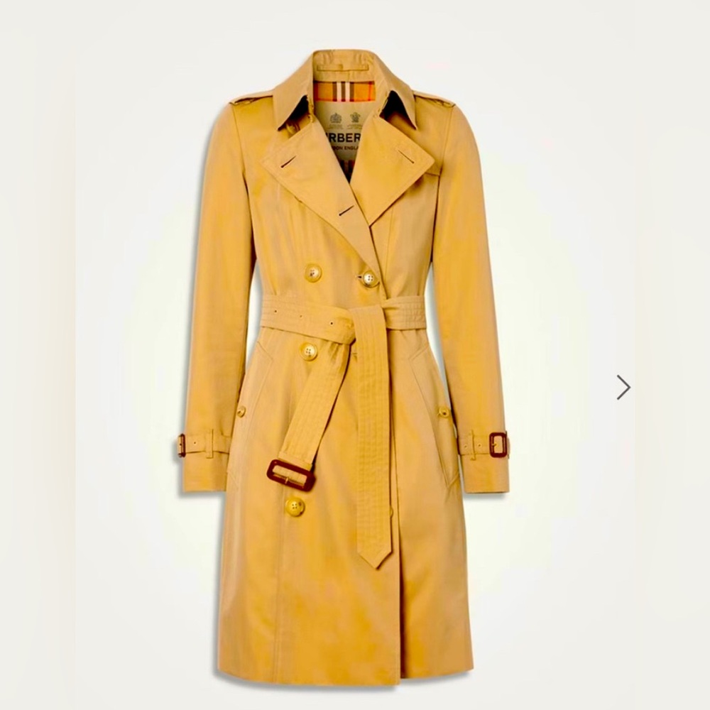 Burberry Chelsea Heritage Mid-Length Trench Coat / US 6 / BNWT